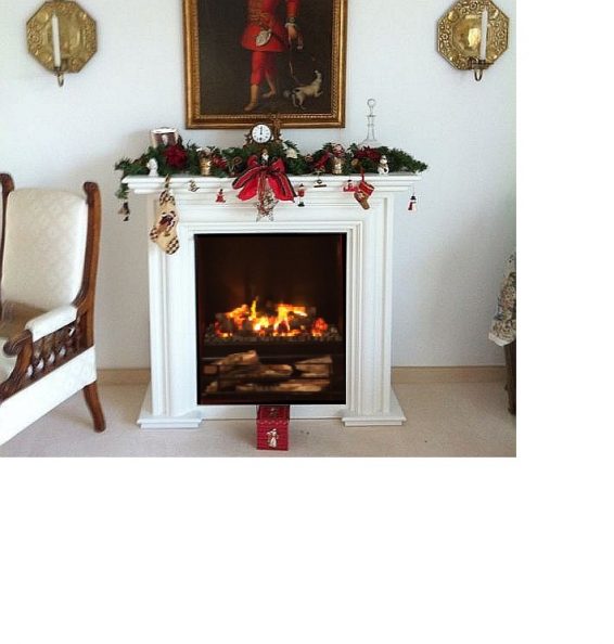 Colosseum StHz Elektrokamin mit Dimplex Faber Opti-myst Elektrofeuer