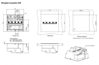 Dimplex Cassette 250 Opti-myst 3D