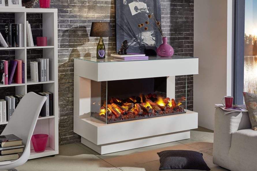 CONCEPT 4 Elektrokamin Opti-Myst mit Dimplex Faber Effektfeuer