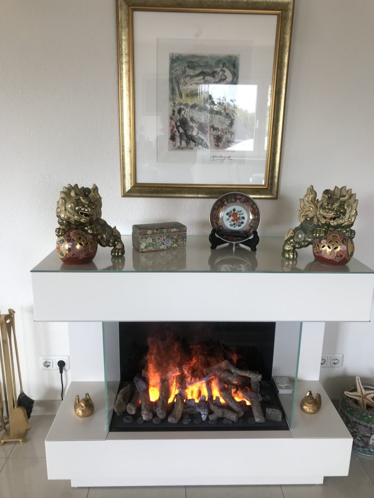 Elektrischer Kaminofen Concept 4L-120 mit Dimplex Opti-myst Effektfeuer