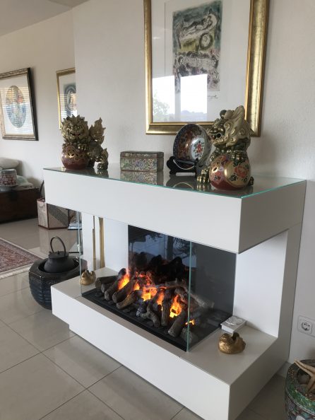 Elektrischer Kaminofen Concept 4L-120 mit Dimplex Opti-myst Effektfeuer