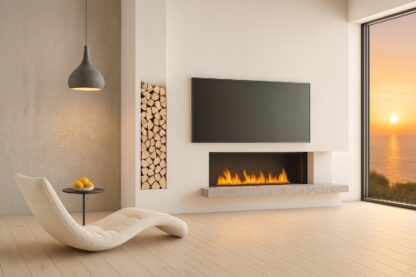 Dimplex-Cassette-1000 in Trockenbauwand TV-Möbel Möbel für Fernseher