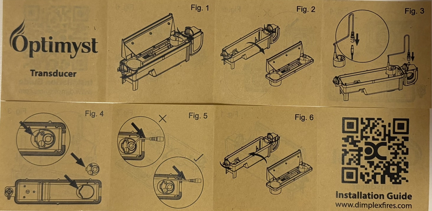 Vernebler-Anleitung Verpackungszellel Installation Guide