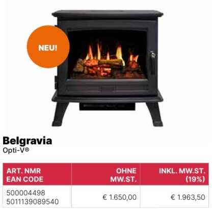 Belgravia-Elektrokamin